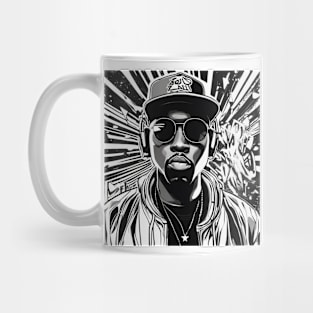 hip hop artwork Mug